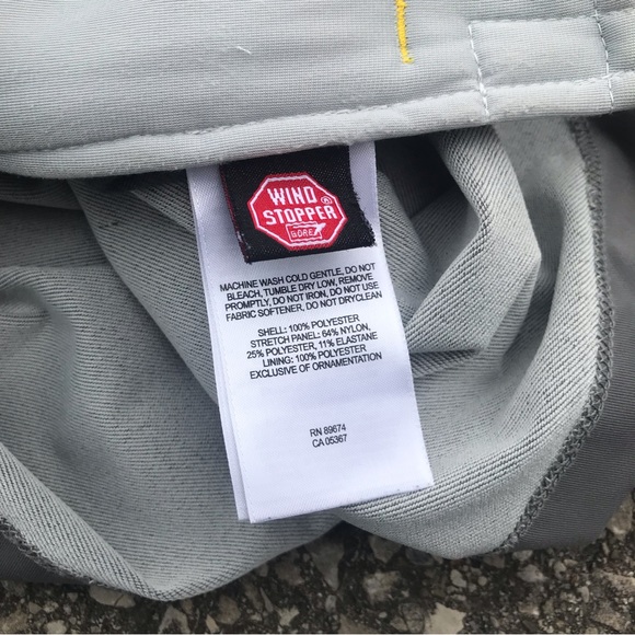 Mountain Hardwear Gore windstopper soft shell jacket Sz XL - Picture 8 of 8